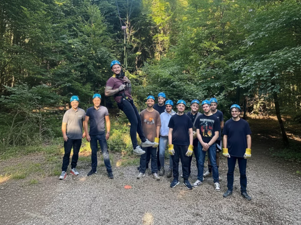 Teamtraining im Hochseilgarten Nettersheim