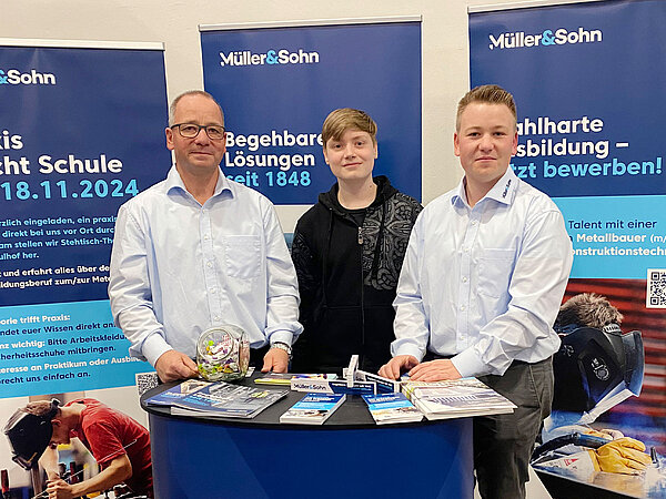 Müller & Sohn auf der Ausbildungsbörse in Bad Münstereifel!